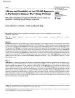 Efficacy and Feasibility of the CO-OP Approach in Parkinson's Disease: RCT Study Protocol