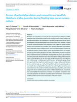 Census of potential predators and competitors of sandfish, Holothuria scabra, juveniles during floating hapa ocean nursery culture
