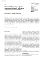 Understanding camp dogs: the relationship between Aboriginal culture and western welfare
