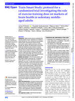 Train Smart Study: Protocol for a randomized trial investigating the role of exercise training dose on markers of brain health in sedentary middle-aged adults