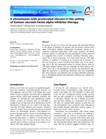 A stonemason with accelerated silicosis in the setting of tumour necrosis factor alpha inhibitor therapy