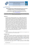 Digital Engineering for Resilient Road Infrastructure Outcomes: Evaluating Critical Asset Information Requirements