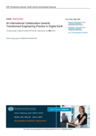 An International Collaboration towards Transformed Engineering Practice in Digital Earth