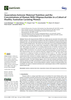 Associations between Maternal Nutrition and the Concentrations of Human Milk Oligosaccharides in a Cohort of Healthy Australian Lactating Women