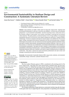 Environmental Sustainability in Stadium Design and Construction: A Systematic Literature Review