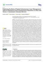 Exploring the Role of Digital Infrastructure Asset Management Tools for Resilient Linear Infrastructure Outcomes in Cities and Towns: A Systematic Literature Review