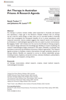 Art Therapy in Australian Prisons: A Research Agenda
