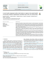 A novel multi-component online intervention to improve the mental health of university students: Randomised controlled trial of the Uni Virtual Clinic