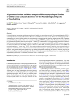 A Systematic Review and Meta-analysis of Electrophysiological Studies of Online Social Exclusion: Evidence for the Neurobiological Impacts of Cyberbullying