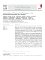 Experimental study of 131 I-caerin 1.1 and 131 I-c(RGD) 2 for internal radiation therapy of esophageal cancer xenografts