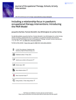 Including a relationship-focus in paediatric occupational therapy interventions: Introducing the PAIR Model