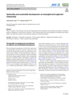 Spirituality and sustainable development: an entangled and neglected relationship