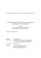 Doctrina Nullius: re-imaginging the other side of the frontier through a novel speculation on the castaway Normanby Woman