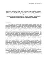 Driva Qele / Stealing Earth: Oral Accounts of the Volcanic Eruption of Nabukelevu (Mt. Washington), Kadavu Island (Fiji), ~2,500 Years Ago