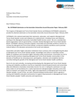 Submission to the Australian Universities Accord Discussion Paper: February 2023
