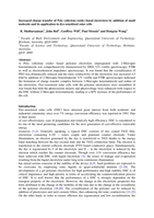 Increased charge transfer of Poly (ethylene oxide) based electrolyte by addition of small molecule and its application in dye-sensitized solar cells