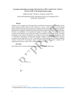 Corrosion of steel alloys in eutectic NaCl + Na2CO3 at 700 C-omicron and Li2CO3 + K2CO3 + Na2CO3 at 450 C-omicron for thermal energy storage