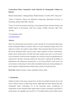 Carbon-based silicon nanohybrid anode materials for rechargeable lithium ion batteries