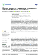 Evaluating Methods That Calculate Aircraft Emission Impacts on Air Quality: A Systematic Literature Review
