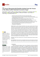 Two Novel Mosquitocidal Peptides Isolated from the Venom of the Bahia Scarlet Tarantula (Lasiodora klugi)