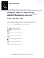 Assessment of blacklip rock oyster, Saccostrea lineage J, spat growth and survival in recirculating upweller and downweller nursery systems