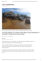 The wild weather of La Niña could wipe out vast stretches of Australia’s beaches and sand dunes