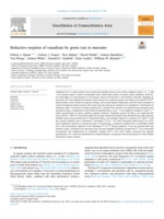 Reductive sorption of vanadium by green rust in seawater