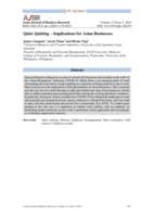 Quiet Quitting – Implications for Asian Businesses
