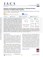 Dynamic and Persistent Cyclochirality in Hydrogen-Bonded Derivatives of Medium-Ring Triamines