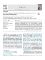 Optimal configuration of architectural building design parameters for higher educational buildings