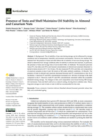 Presence of Testa and Shell Maintains Oil Stability in Almond and Canarium Nuts