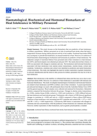 Haematological, Biochemical and Hormonal Biomarkers of Heat Intolerance in Military Personnel