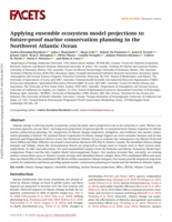 Applying ensemble ecosystem model projections to future-proof marine conservation planning in the Northwest Atlantic Ocean