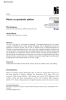Music as symbolic action