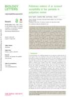 Preliminary evidence of an increased susceptibility to face pareidolia in postpartum women