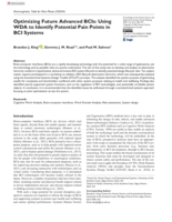 Optimizing Future Advanced BCIs: Using WDA to Identify Potential Pain Points in BCI Systems