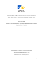 Understanding Health and Physical Education Teachers’ Perceptions of Professional Identity and Self-efficacy to Teach Nutrition in Queensland Secondary Schools