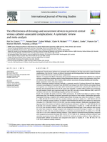 The effectiveness of dressings and securement devices to prevent central venous catheter-associated complications: A systematic review and meta-analysis