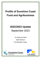 Profile of Sunshine Coast Food and Agribusiness: 2022/2023 Update