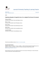 Exploring disruption through the lens of an adapted Five Senses Framework
