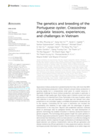 The genetics and breeding of the Portuguese oyster, Crassostrea angulata: Lessons, experiences, and challenges in Vietnam