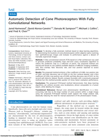 Automatic Detection of Cone Photoreceptors With Fully Convolutional Networks