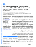 Clinical Evaluations of Macular Structure-Function ConcordanceWith andWithout Drasdo Displacement