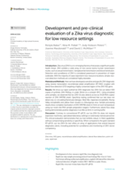 Development and pre-clinical evaluation of a Zika virus diagnostic for low resource settings