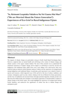 “Io, keimami leqataka vakalevu na vei gauna mai muri” (“We are worried about the future generation”): Experiences of eco-grief in rural indigenous Fijians