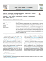 Emerging technologies for the development of wood products towards extended carbon storage and CO2 capture