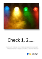 Check 1, 2….. Preliminary Findings from the Building Sustainable Night-time Economies in Regional Australian Research Project