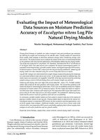 Evaluating the Impact of Meteorological Data Sources on Moisture Prediction Accuracy of Eucalyptus Nitens Log Pile Natural Drying Models