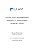 Avian sex ratios—considerations and applications for the conservation management of birds