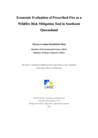 Economic Evaluation of Prescribed Fire as a Wildfire Risk Mitigation Tool in Southeast Queensland